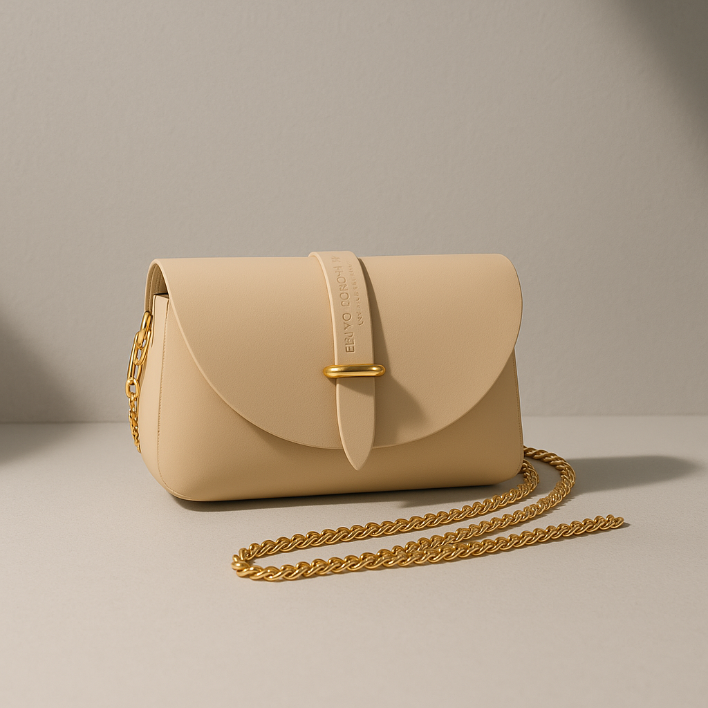 Kleine Handtas van Echt Leer – Stijlvolle Italiaanse Ambachtelijke Handtas